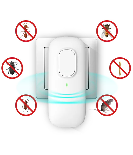 PestPulse Ultrasonic Pest Defense Device Unit
